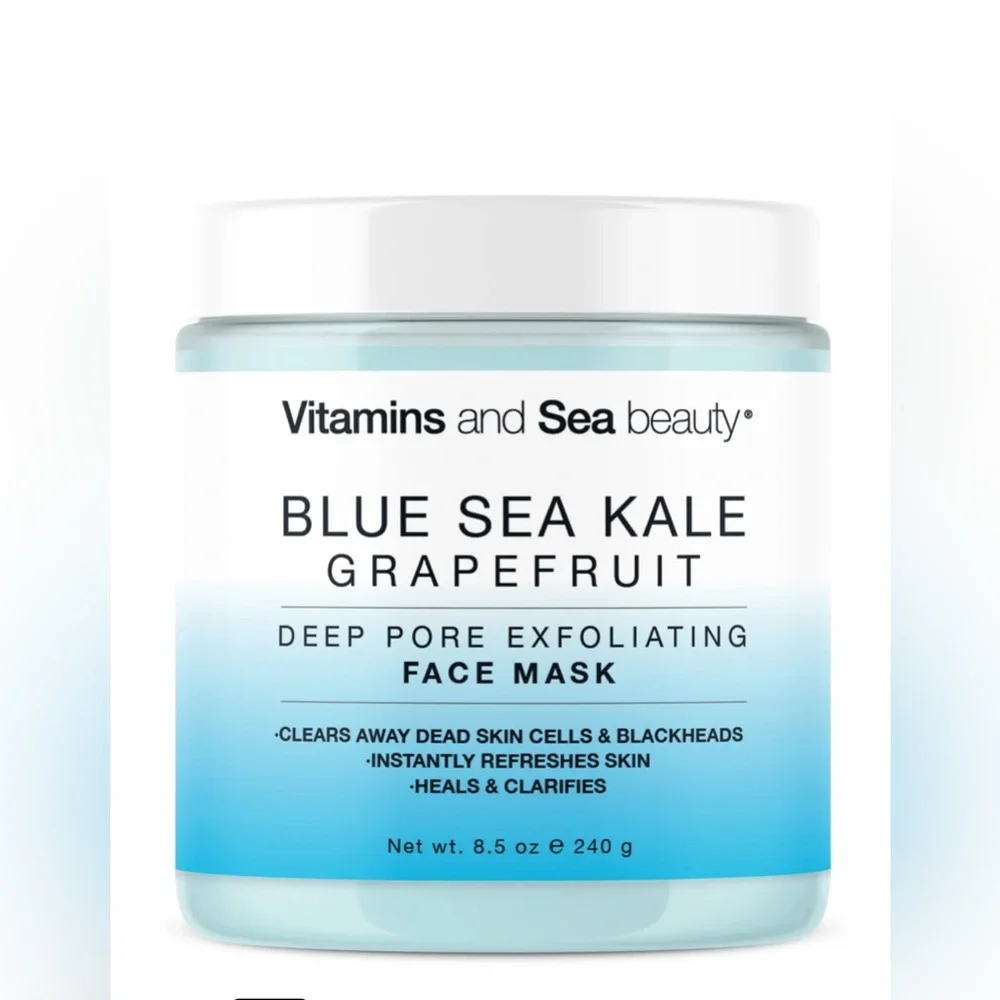 G15. Vitamins and Sea Beauty - Blue Sea Kale + Grapefruit Exfoliating Mask